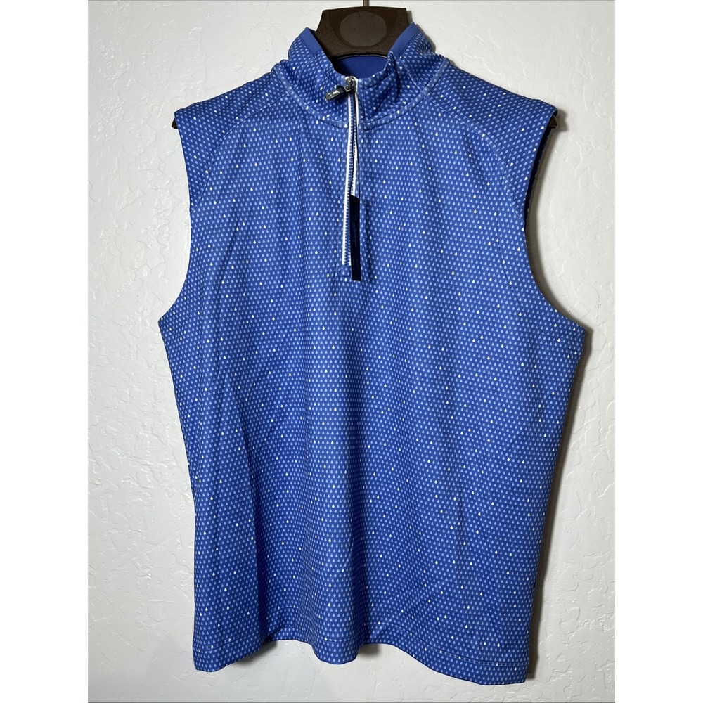 NWT Fairway & Greene Tech 1/4 Zip Performance Stretch Golf Vest Men's Medium ✅